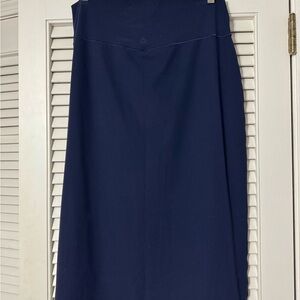 Aerie Navy Blue Ribbed Skirt